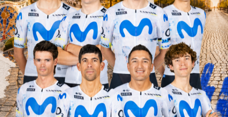 Movistar también anuncia sus ocho hombres para el Tour de Francia