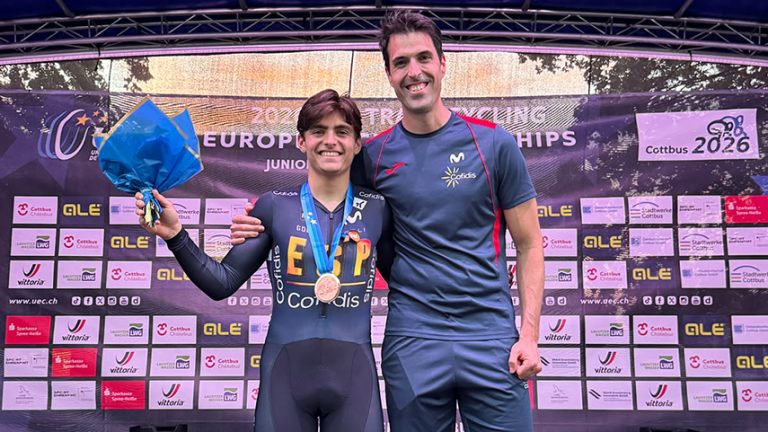 Asier Fortea suma la segunda medalla de España en el Europa de pista