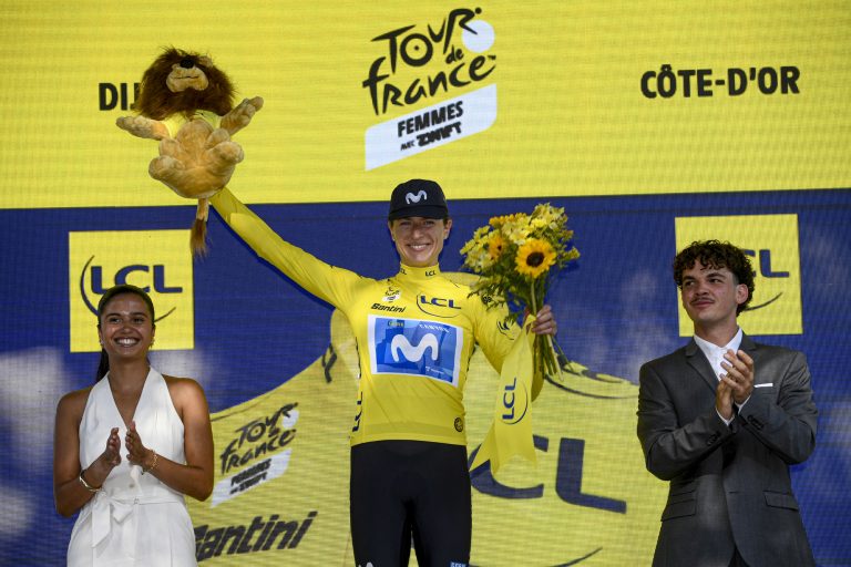 Marlen Reusser firma una doble alegría para Movistar en el Tour