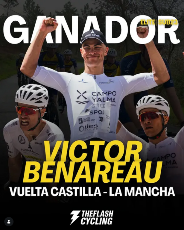 Victor Benareau se lleva la general final de la Vuelta a Castilla La Mancha