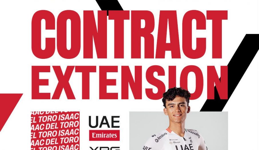 Isaac del Toro renueva con UAE: mucho más allá de una firma