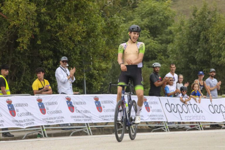 Vuelta a Cantabria júnior: Stan Vernaillen se lleva la primera etapa de la prueba UCI