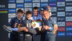 ¡¡¡Doblete: y Benjamín Noval también gana el oro en el Mundial júnior de fondo en carretera!!!
