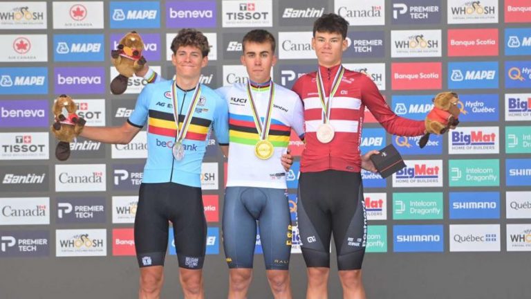 ¡¡Benjamín Noval, nuevo campeón mundial júnior de contrarreloj individual!!