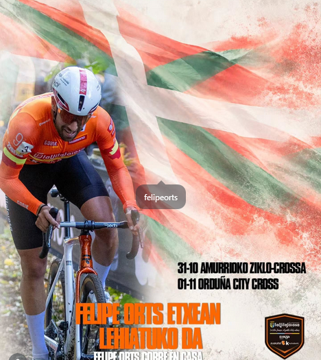 Felipe Orts, el gran protagonista en la fiesta del ciclocross vasco: Amurrio y Orduña